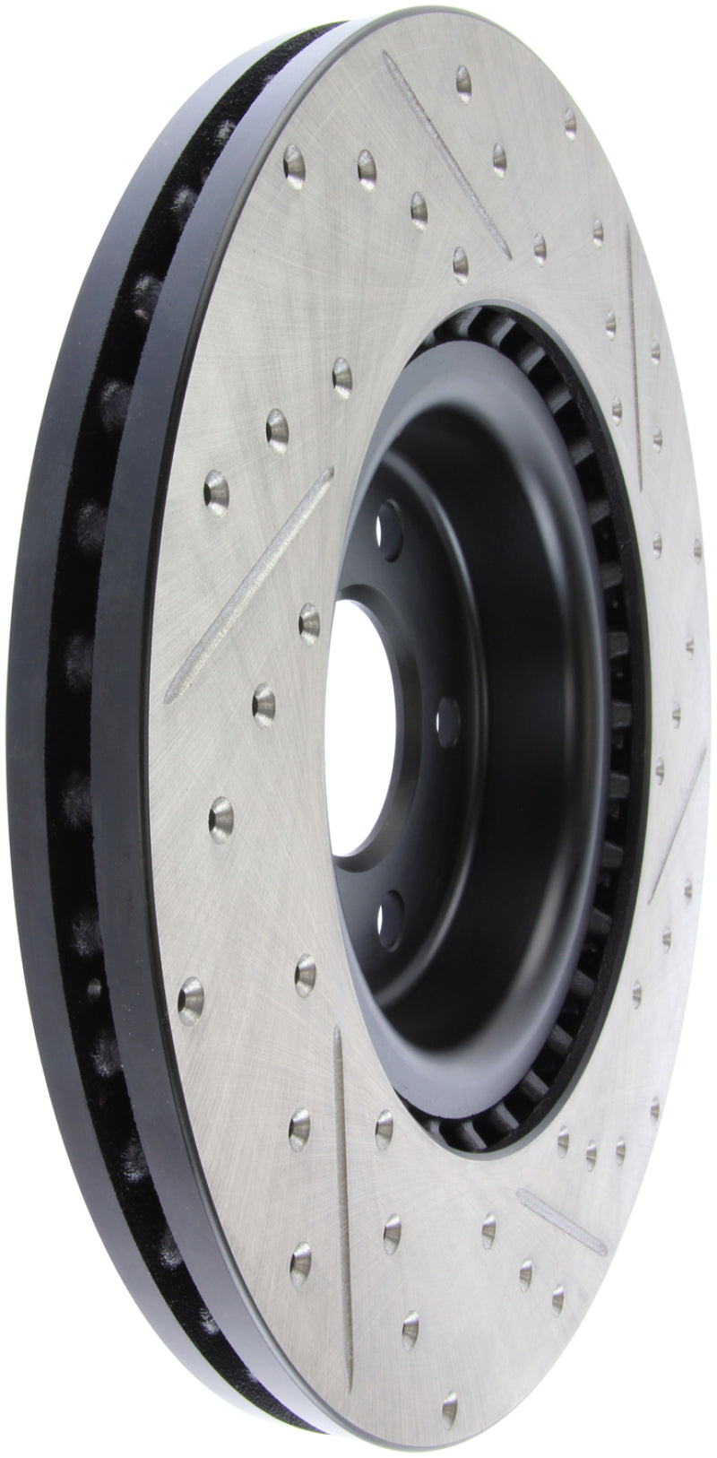 Stoptech Slotted & Drilled Sport Brake Rotor for Audi A5 A6 A7 Q5 Q7 S4 S5 2012-2020 - OneFastShop
