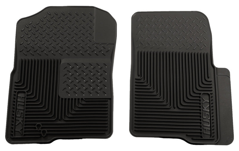 Husky Liners Custom Fit Heavy Duty Black Front Floor Mats for 04-09 Ford F-150