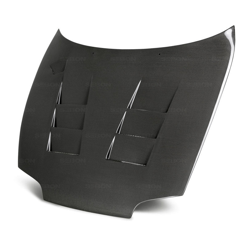 Seibon TS Style Carbon Fiber Hood for 93-98 Toyota Supra (JZA80L)