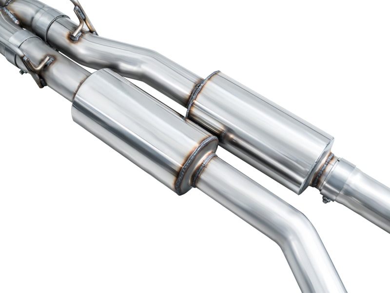 AWE Tuning Touring Edition Exhaust with Diamond Black Tips for 2020+ Ford Explorer ST