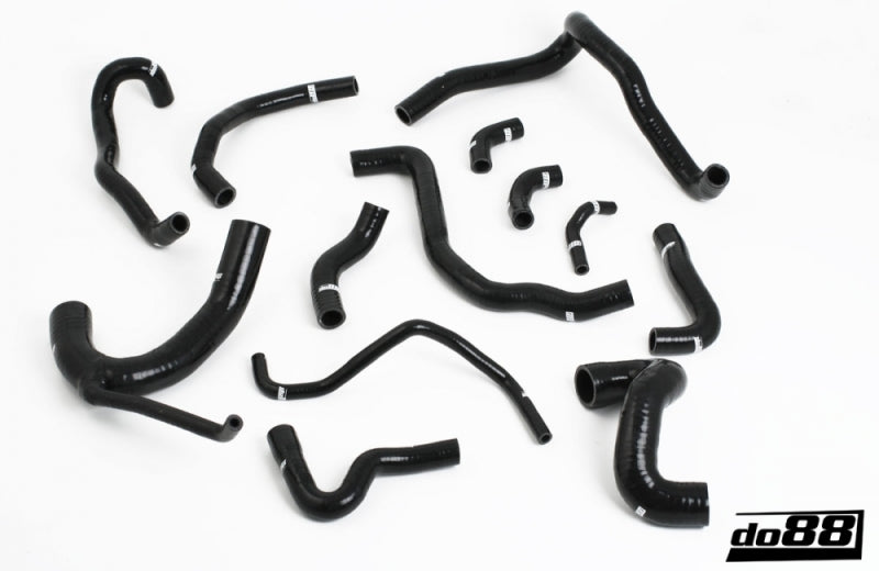 do88 Silicone Radiator Hose Kit - Audi S4 / RS4 (B5) 1998-2002 - Black