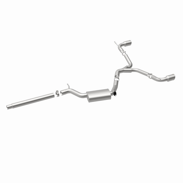 MagnaFlow SYS C/B Dual Split Rear Exit 4in Tips - Easy Install