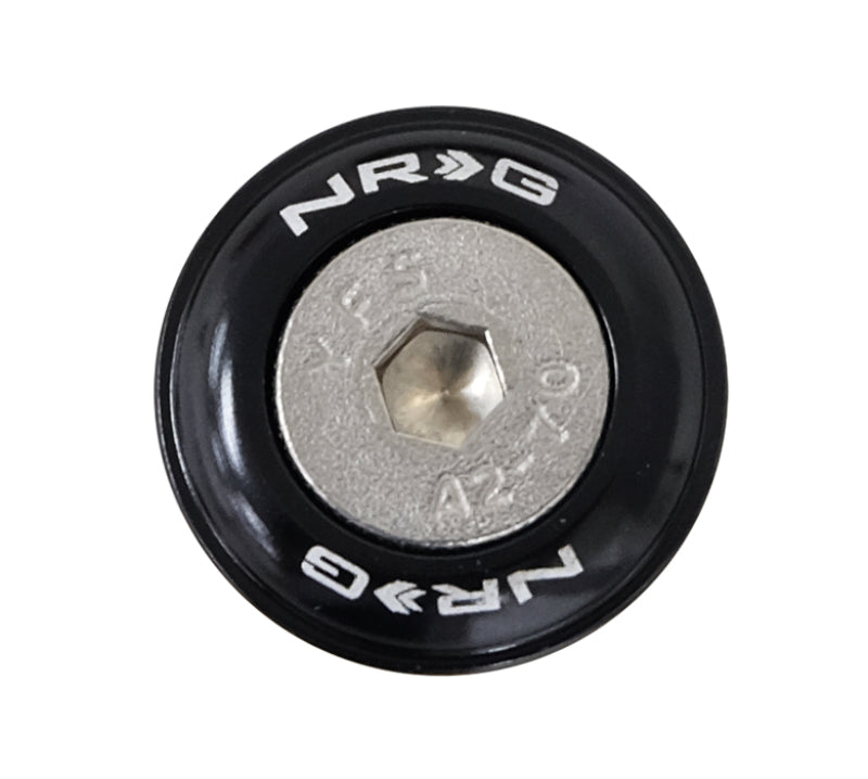 NRG Fender Washer Kit - Black, For Plastic (Set of 10)