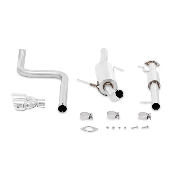 DEI 2.5in SS Resonated Cat Back Exhaust Ford Fiesta ST - OneFastShop