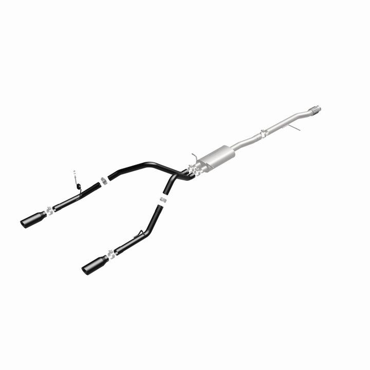 MagnaFlow SYS Cat-Back 4in Black Dual Tips - Best Price