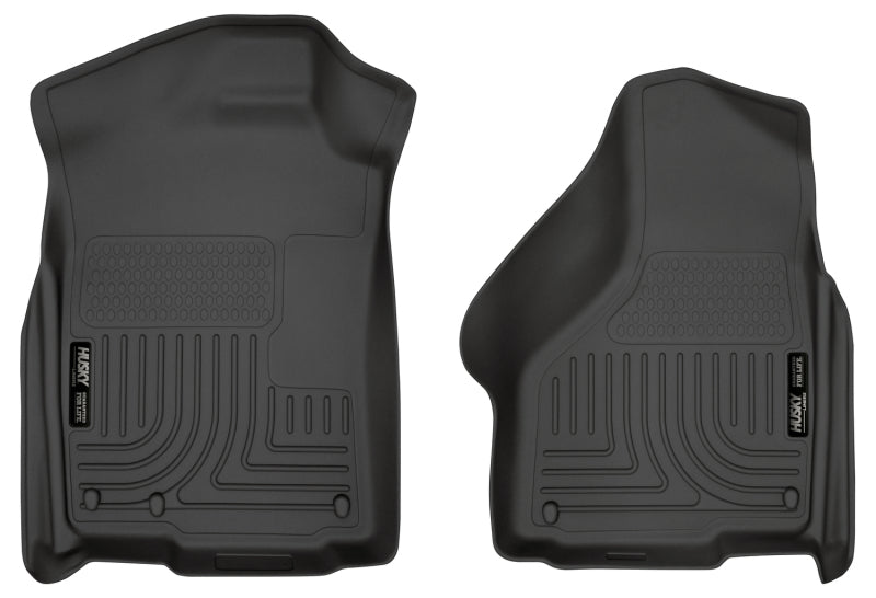 Husky Liners WeatherBeater Black Floor Liners for 03-12 Dodge Ram 1500/2500/3500 Regular/Quad Cab - OneFastShop