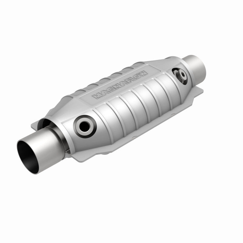 MagnaFlow Conv Univ 2.25 Dual O2 Boss - Easy Install
