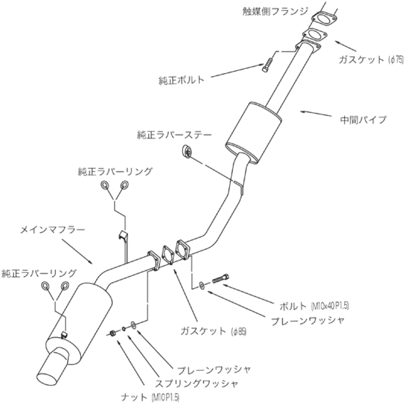 HKS SILENT Hi-POWER TURBO for E-JZA70 1JZ-GTE Performance