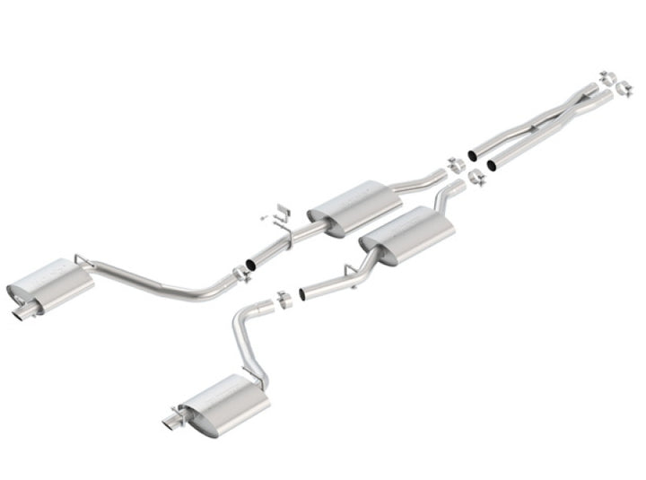 Borla S-Type Cat Back Exhaust for Dodge Charger 3.6L V6 (15-16)