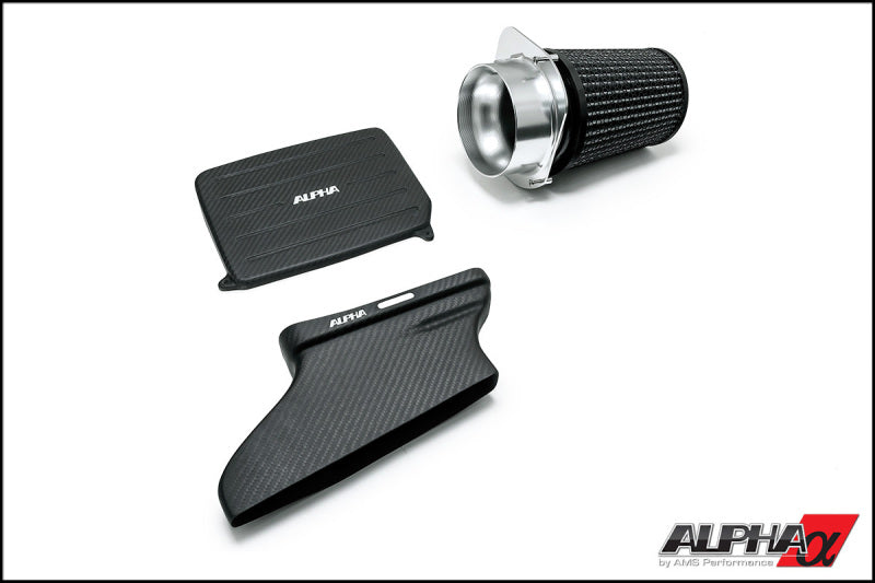 AMS Performance Alpha Intake System with Carbon Fiber Duct & Lid for Mercedes-Benz CLA 45 AMG 14-18