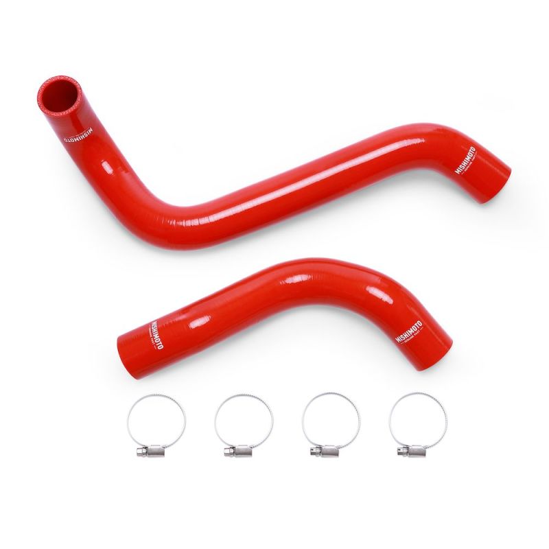 Silicone Radiator Hose Kit Red 07-16 Toyota Tundra V8 - OneFastShop