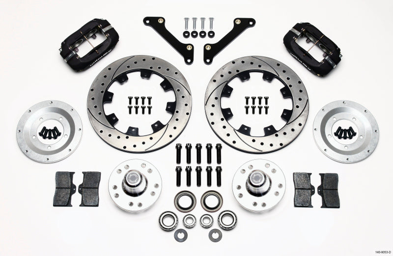 Wilwood Forged Dynalite Front Kit 12.19in Drilled 79-81 Camaro - OneFastShop