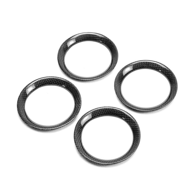 Seibon Carbon Fiber Interior Center Control Trim for 09-14 Nissan GTR (6 pcs)