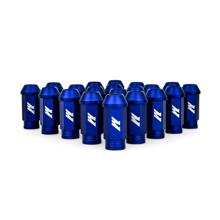 Mishimoto Aluminum Lug Nuts Blue M12x1.25 20pc Set - OneFastShop