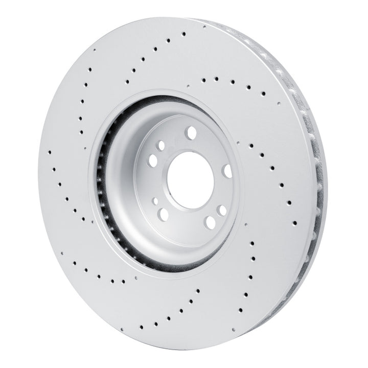 DFC GeoSPEC Coated Drilled Front Brake Rotor - Mercedes-Benz GLE450 / GLS450 2020-2026, image 5