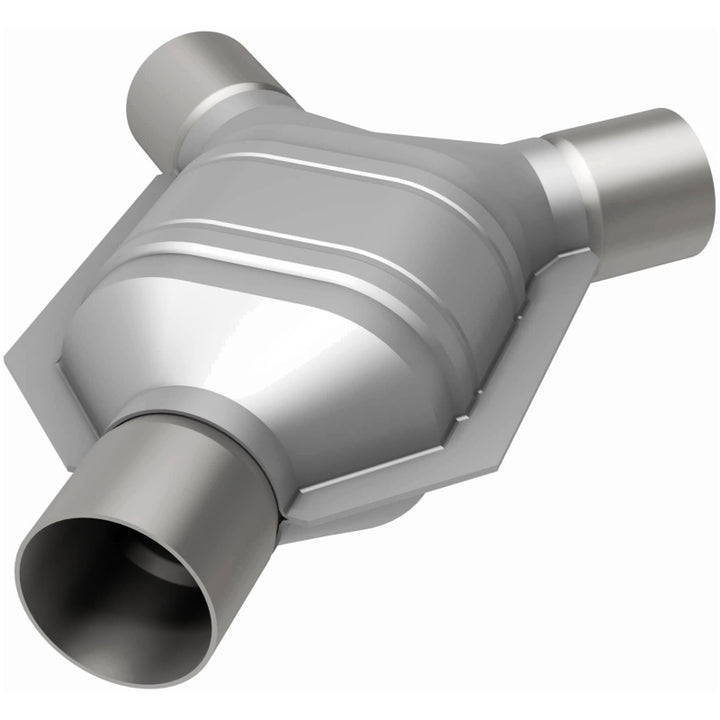 MagnaFlow Conv Univ 2/2.25 D/S - Easy Install, EPA Compliant