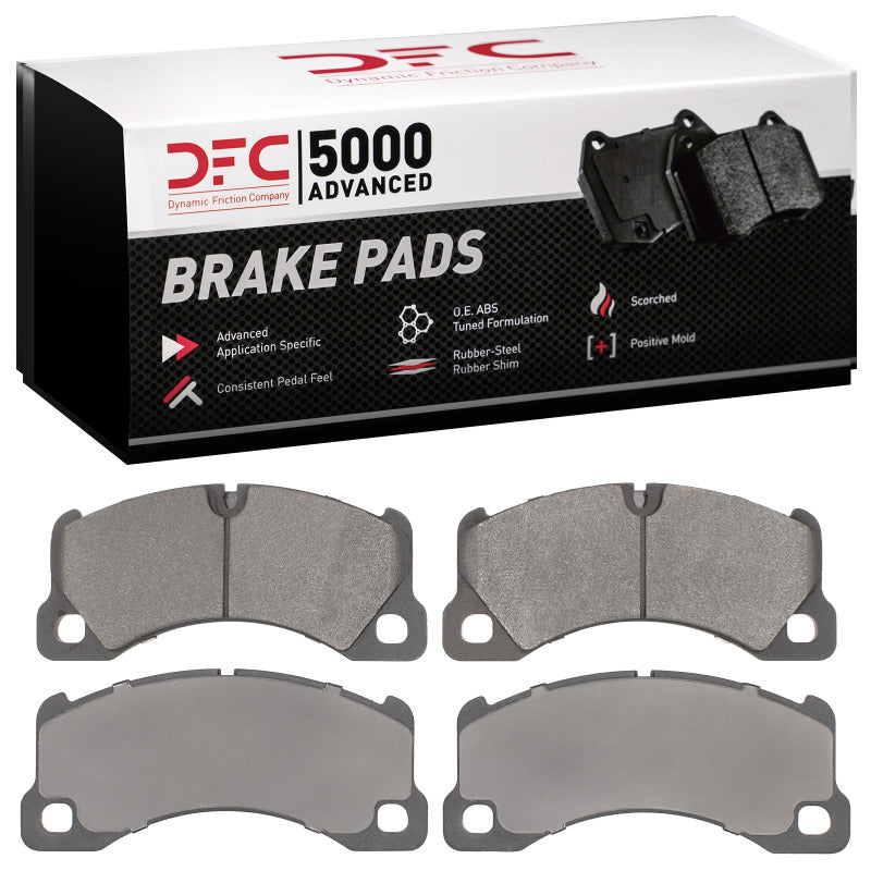 DFC 5000 Advanced Low-Metallic Brake Pads - Front, Audi e-tron GT & Porsche Cayenne/Macan/Panamera/Taycan (2011-2025)