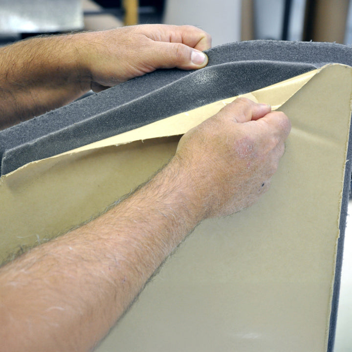 DEI 2011–2018 Jeep Wrangler JK 4-Door Boom Mat Headliner – 4 Piece – White