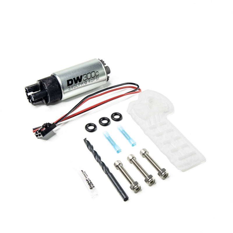 DeatschWerks 340 LPH Compact Fuel Pump with Install Kit - VW Golf R / GTI & Honda Civic / Accord 2015-2020
