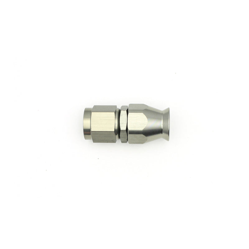 DeatschWerks 6AN Female Swivel Straight PTFE Hose End - Includes Olive Insert