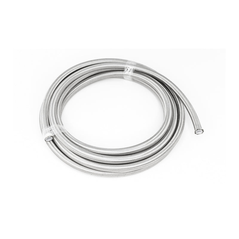 DeatschWerks 6AN Stainless steel double braided PTFE Hose - Black, 20ft