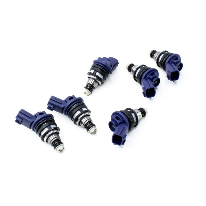 DeatschWerks 740cc Side-Feed Fuel Injectors (Set of 6) - Nissan 300ZX 1990-1996, view 2