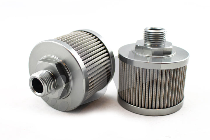 DeatschWerks 8AN 100 Micron Fuel Pump Pre-Filter - Universal