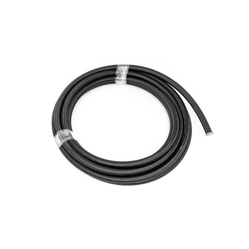 DeatschWerks 8AN Nylon braided PTFE Hose - Black, 20ft