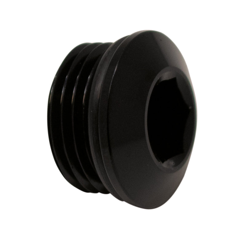 DeatschWerks 8AN ORB Male Plug - Matte Black