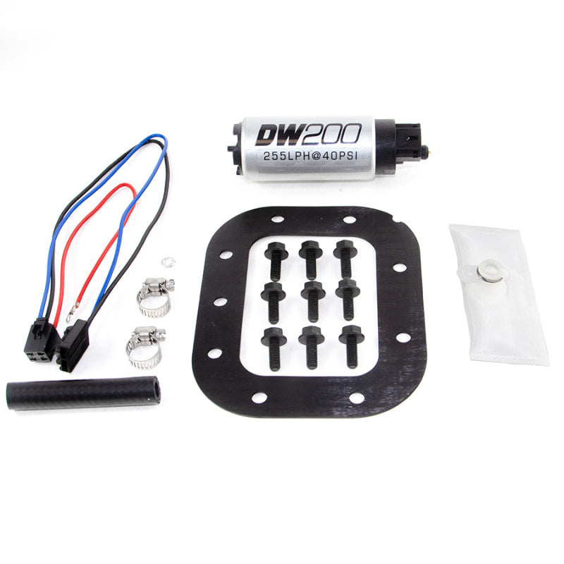 DeatschWerks DW200 255 LPH In-Tank Fuel Pump w/ Install Kit - Chevrolet Corvette 5.7L 1986-1989