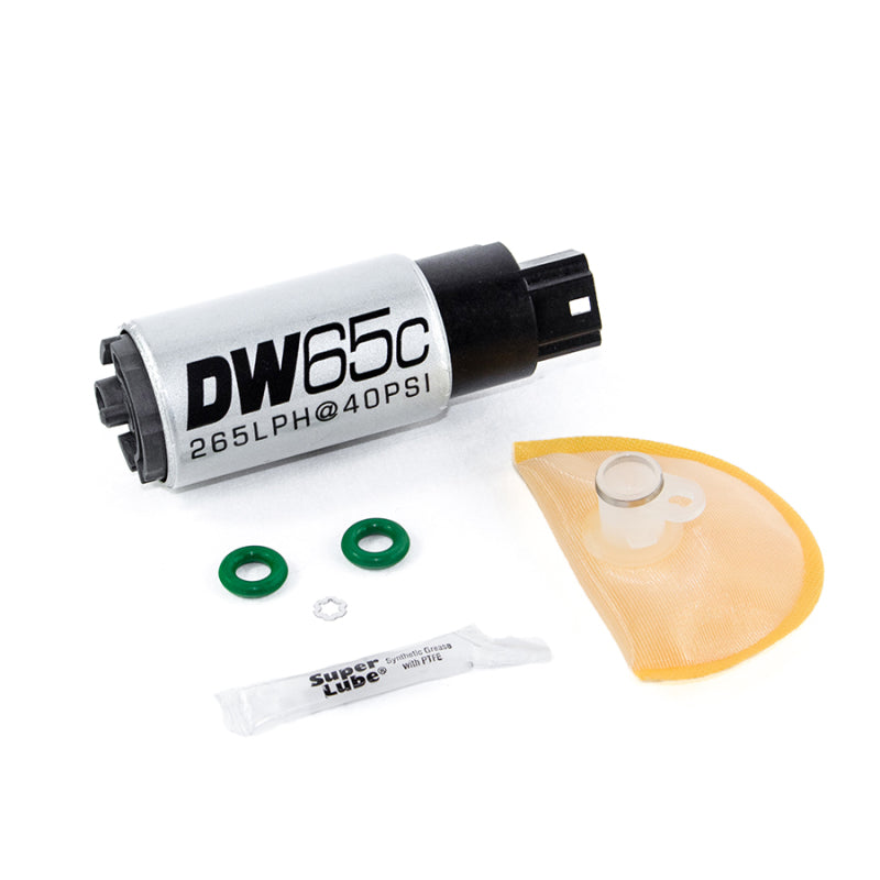 DeatschWerks DW65C 265 LPH Compact In-Tank Fuel Pump w/ Install Kit - Honda Civic 2006-2011