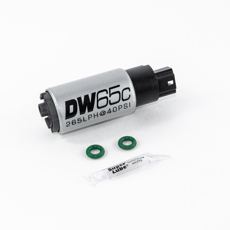 DeatschWerks DW65C 265 LPH Compact In-Tank Fuel Pump w/ Install Kit - Acura RSX / Honda Civic / Mazda MX-5