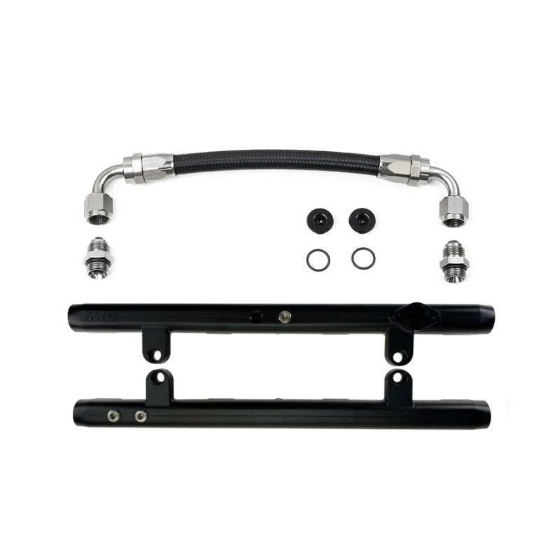 DeatschWerks Ford 4.6 3-Valve Fuel Rails w/ Crossover - 2005-2010 Mustang GT