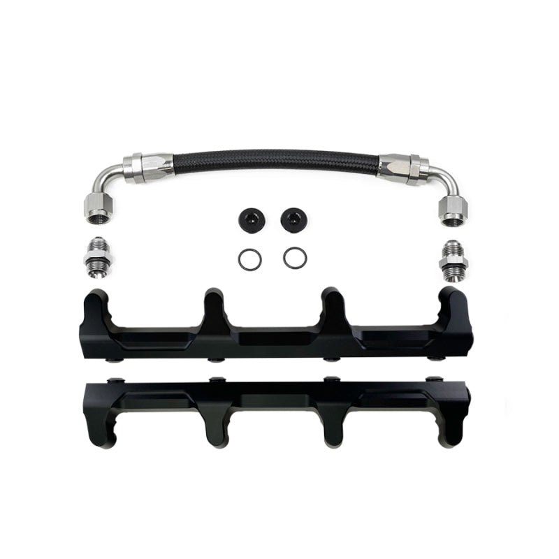 DeatschWerks Fuel Rails with Crossover - Chevrolet LSA / LS9 (ZL1 / CTS-V / ZR1) 2009-2015