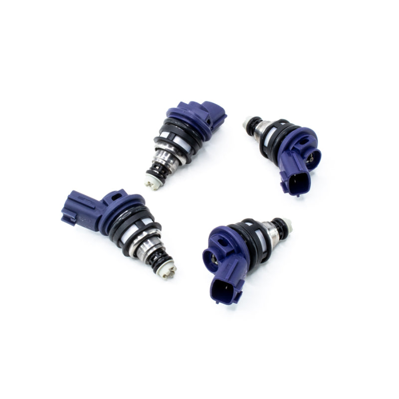 DeatschWerks Nissan 240SX SR20DET / KA24DE Side-Feed Injectors 1991-1998 - 740cc (Set of 4)