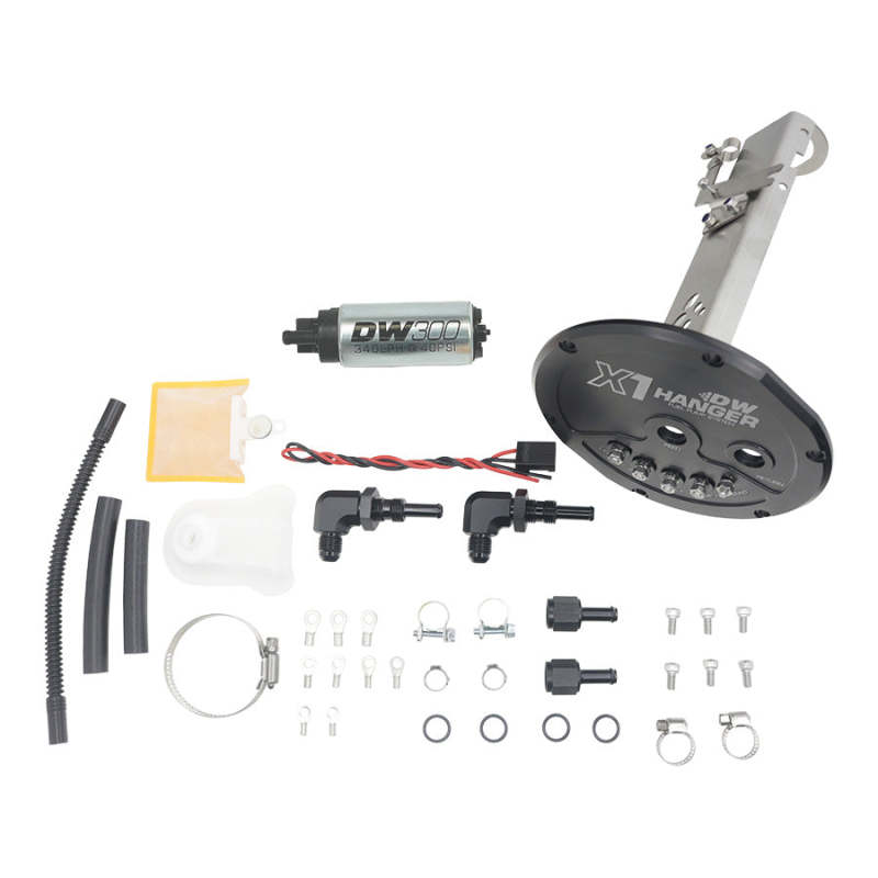 DeatschWerks X1 Series Fuel Pump Hanger with DW300 - Nissan 240SX (S13) 1989-1993
