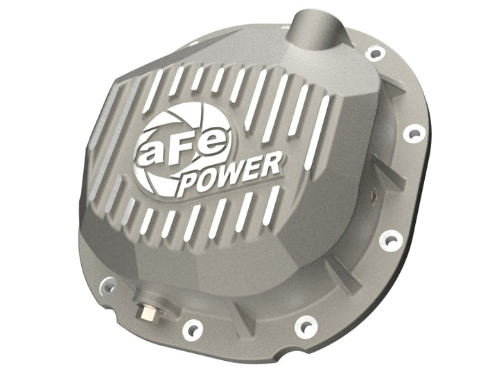 aFe 90-14 Ford F-150 Rear Differential Cover - Raw With Machined Fins