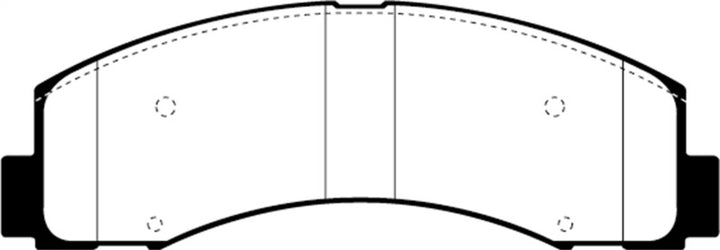 EBC Extra Duty Front Brake Pads for 2018+ Ford F-150 2.7L Twin Turbo 2WD - OneFastShop