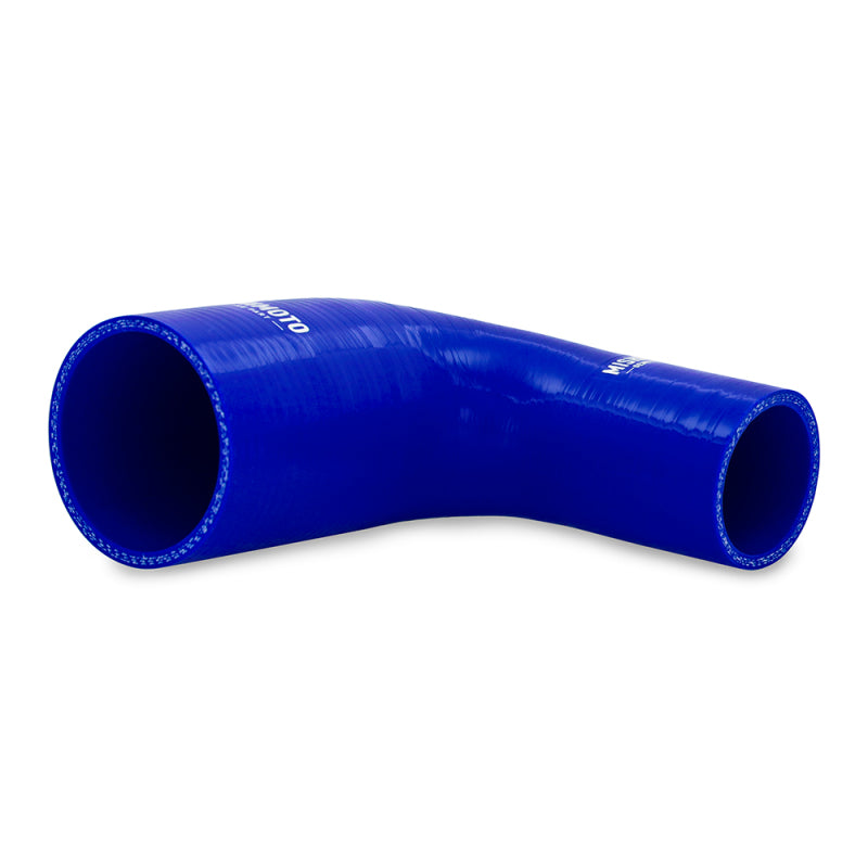 Silicone 90 Degree Reducer Coupler 2in To 3in In Blue - OneFastShop