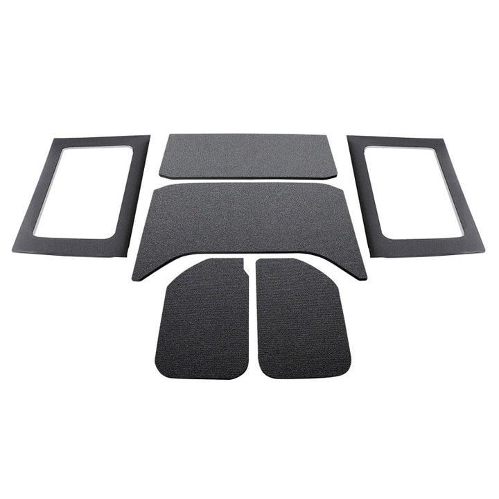 DEI Boom Mat Sound Deadening Complete Headliner Kit - Jeep Wrangler JK Unlimited 2011-2018 - Black Original