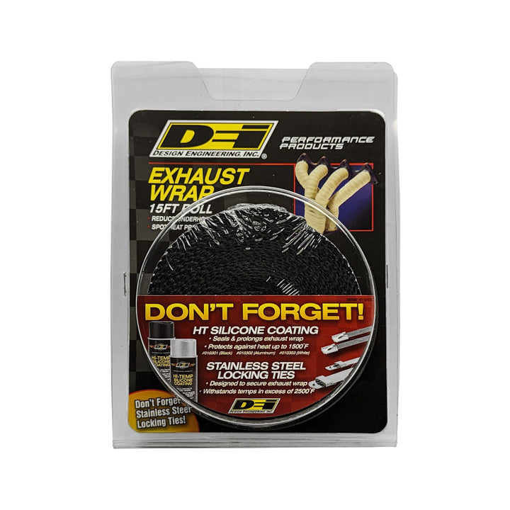 DEI Exhaust Wrap 2in x 15ft - Black, view 4