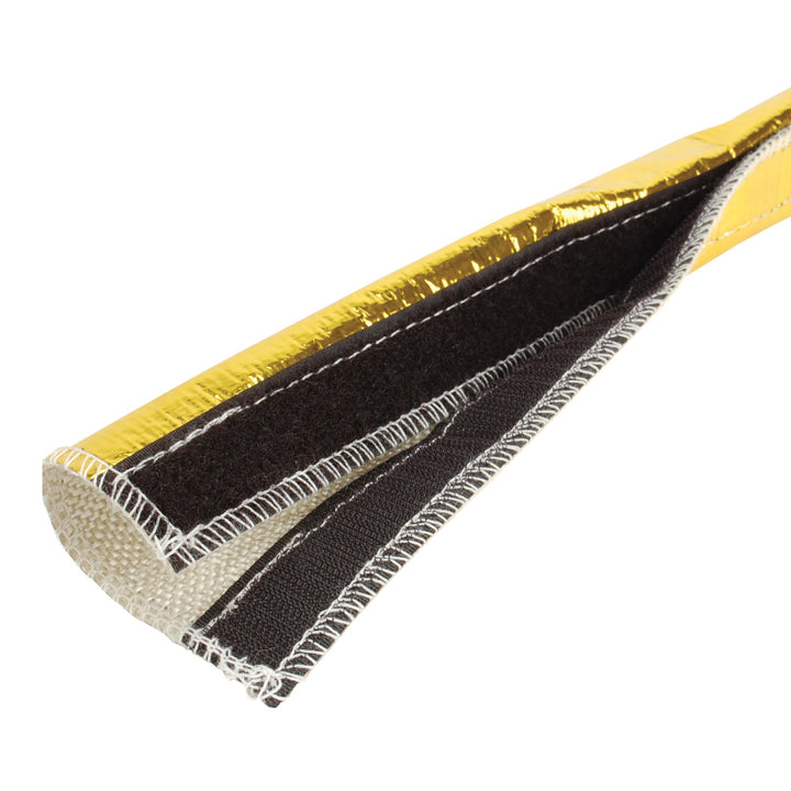 DEI Heat Shroud GOLD - 0.5in to 1.25in I.D. x 3ft - Reflective Line Sleeving