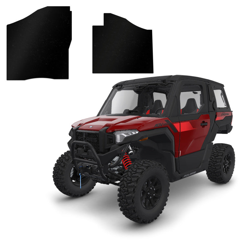 DEI Sound-Deadening Floor Mat Set - Polaris Xpedition ADV 2-Door 2024-2025 - 2 Piece