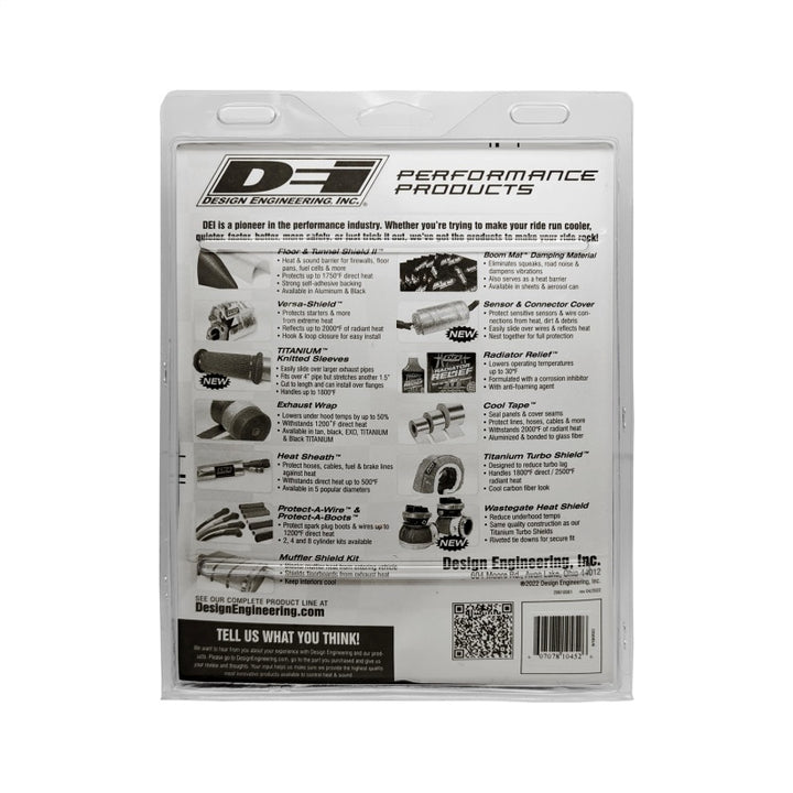 DEI Titanium Pipe Shield - Universal, 6 in x 36 in, view 6