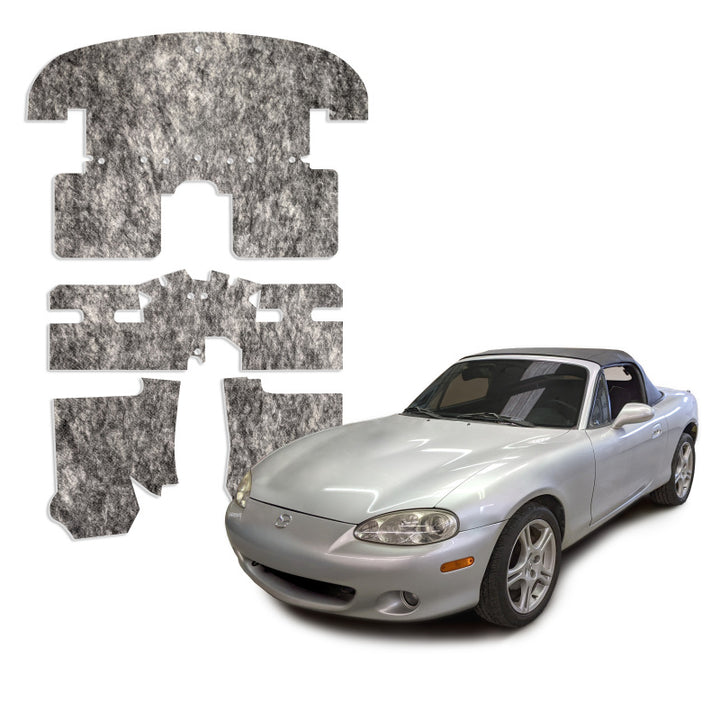 DEI Under Carpet Interior Insulation Kit - Mazda Miata NA / NB 1990-2005