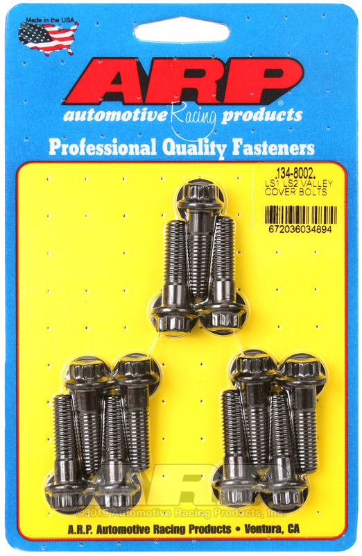 ARP LS1 LS2 12pt Valley Cover Bolt Kit