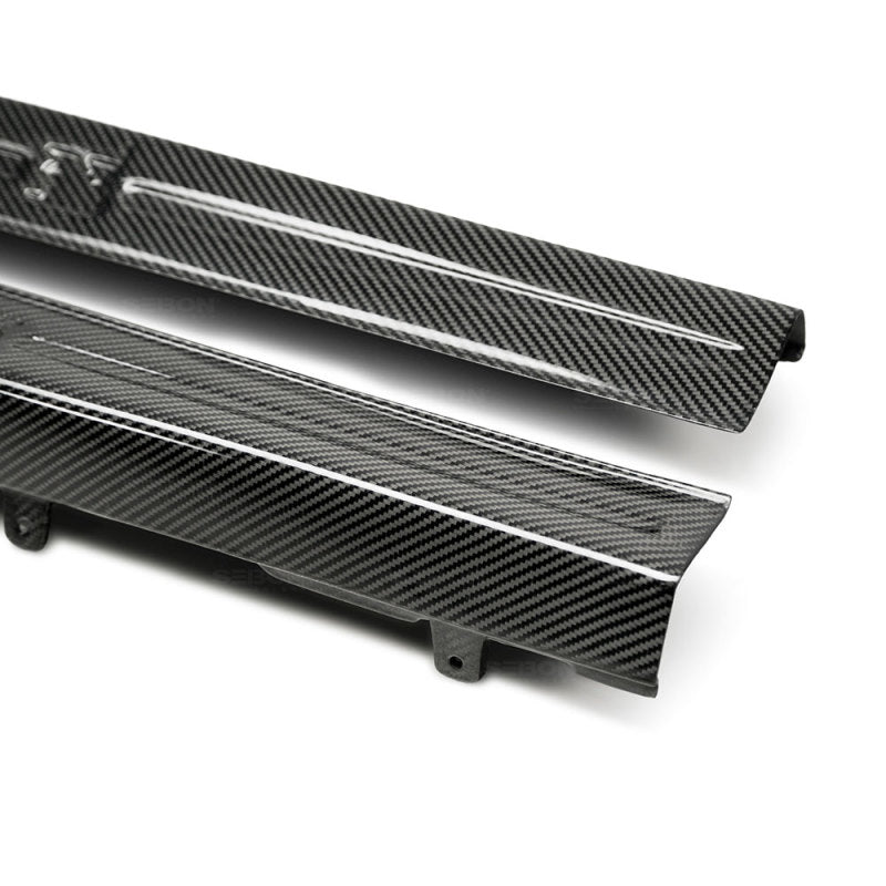 Seibon Carbon Fiber Door Sills for 09-10 Nissan GTR R35 (Pair) - OneFastShop