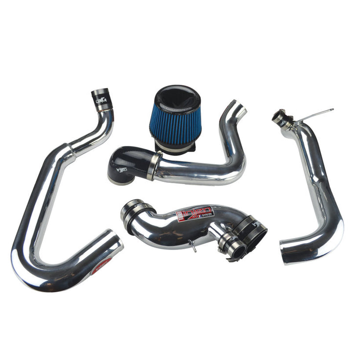 Injen Cast Aluminum Intake System with Full Intercooler Piping for 03-06 Mitsubishi Lancer Evo 8/9/MR Polished Short Ram Int - OneFastShop