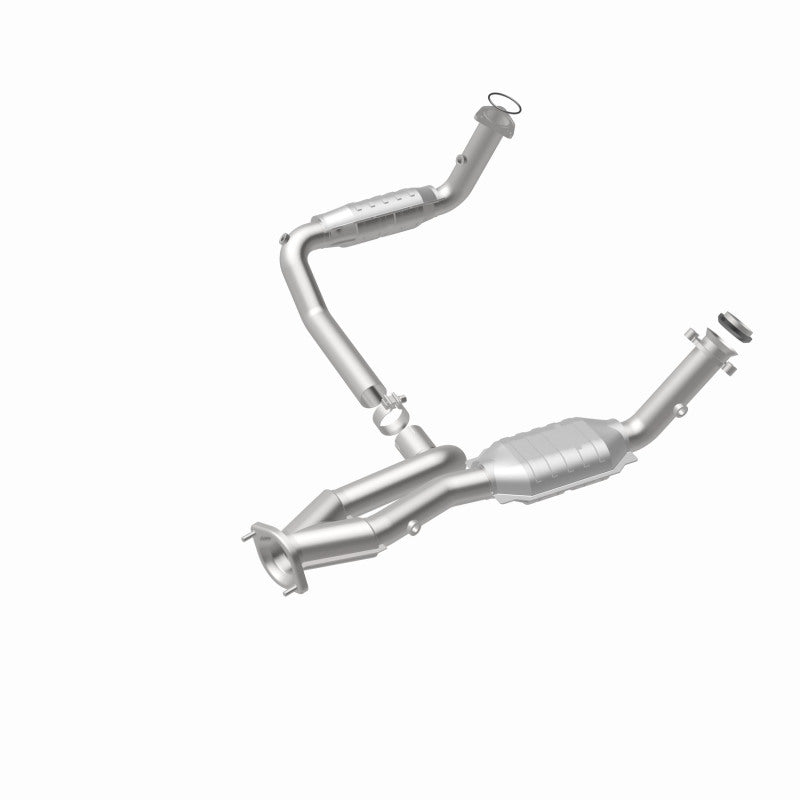 02-06 Cadillac Escalade / 02-06 Chevy Avalanche 5.3L Y-Pipe: Dual Converter for 2WD - Easy Install