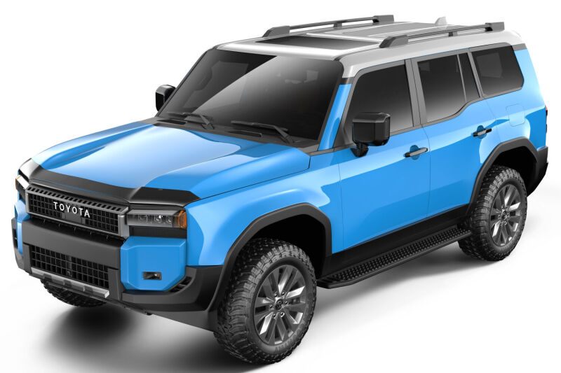 Husky Liners Aeroskin Hood Smoke 2024 Plus Land Cruiser - OneFastShop